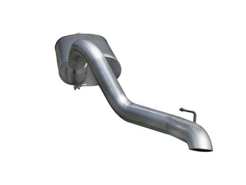 aFe Power - 49-46203 | AFE Power MACH Force-Xp 3 IN 409 Stainless Steel Cat-Back Exhaust System (2000-2006 Wrangler TJ L6-4.0L)