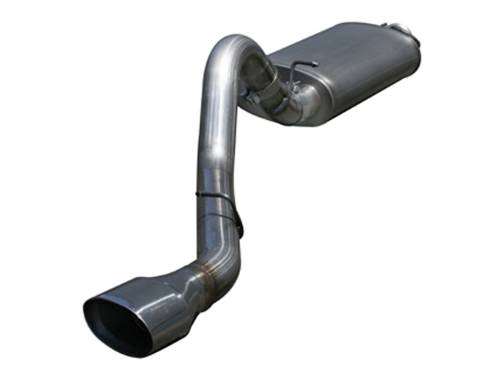 aFe Power - 49-46205 | AFE Power MACH Force-Xp 3 IN 409 Stainless Steel Cat-Back Exhaust System (2000-2006 Wrangler TJ L6-4.0L)