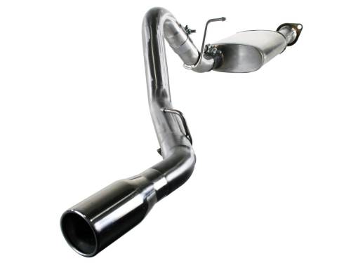 aFe Power - 49-46209 | AFE Power MACH Force-Xp 2-1/2 IN 409 Stainless Steel Cat-Back Exhaust System (2000-2006 Wrangler TJ L6-4.0L)