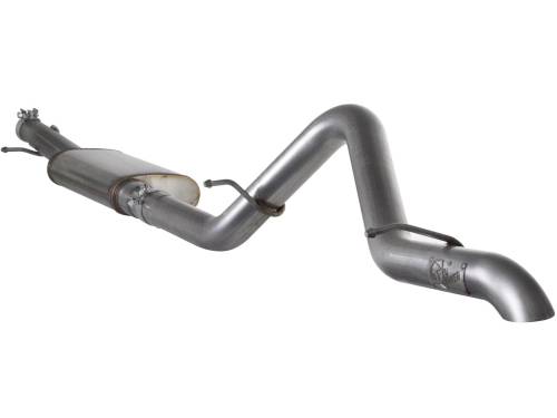 aFe Power - 49-46222 | AFE Power MACH Force-Xp 3 IN 409 Stainless Steel Cat-Back Exhaust System (2012-2018 Wrangler JK V6-3.6L)