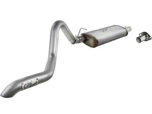 aFe Power - 49-46225 | AFE Power MACH Force-Xp 2-1/2 IN 409 Stainless Steel Cat-Back Exhaust System (1987-2001 Cherokee XJ L6-4.0L)