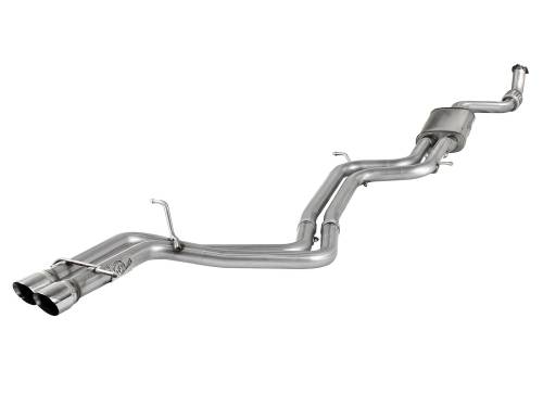 aFe Power - 49-46403 | AFE Power MACH Force-Xp 2-3/4 IN to 2-1/4 IN Stainless Steel Cat-Back Exhaust System (2009-2016 A4 B8 L4-2.0L t)