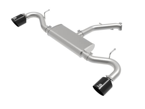 aFe Power - 49-47016-B | AFE Power Takeda 2-1/2 IN 409 Stainless Steel Axle-Back Exhaust w/ Black Tips (2018-2020 Elantra GT L4-1.6L t)