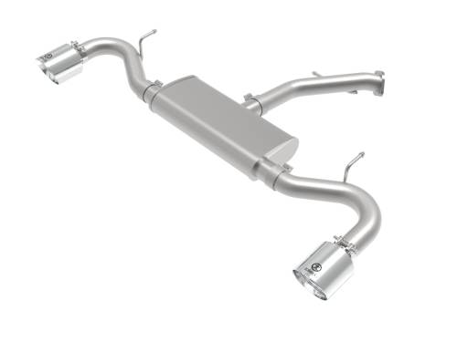 aFe Power - 49-47016-P | AFE Power Takeda 2-1/2 IN 409 Stainless Steel Axle-Back Exhaust w/ Polished Tips (2018-2020 Elantra GT L4-1.6L t)