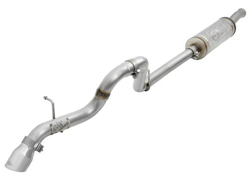 aFe Power - 49-48065-1P | AFE Power MACH Force-Xp 2-1/2 IN 409 Stainless Steel Cat-Back Hi-Tuck Exhaust System (2018-2024 Wrangler JL V6-3.6L)