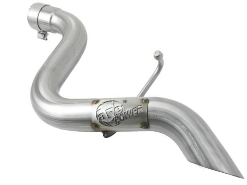 aFe Power - 49-48070-1 | AFE Power MACH Force-Xp 409 Stainless Steel Axle-Back Exhaust System w/No Tip (2018-2024 Wrangler JL L4-2.0Lt / V6-3.6L)