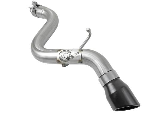 aFe Power - 49-48070-1B | AFE Power MACH Force-Xp 409 Stainless Steel Axle-Back Exhaust System w/Black Tip (2018-2024 Wrangler JL L4-2.0Lt / V6-3.6L)