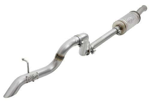 aFe Power - 49-48075 | AFE Power MACH Force-Xp 2-1/2 IN 409 Stainless Steel Axle-Back Hi-Tuck Exhaust System (2018-2024 Wrangler JL V6-3.6L)