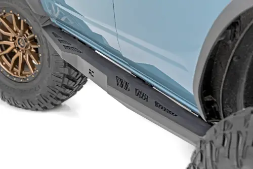 Rough Country - 90803 | Rough Country Heavy Duty Rock Sliders (2021-2024 Bronco 4WD | 4 Door)