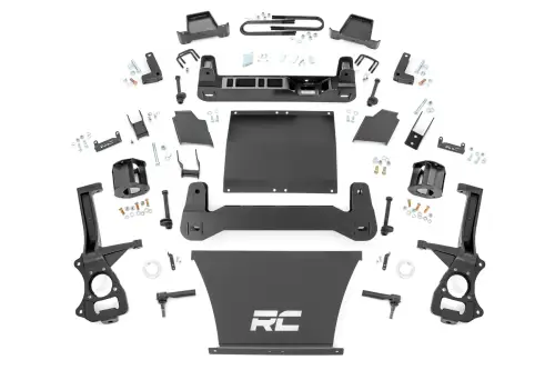 Rough Country - 110100 | Rough Country 6 Inch Lift Kit For Adaptive Ride Control Chevrolet Silverado / GMC Sierra 1500 (2025-2025) | 5.3L V8 or 6.2L V8