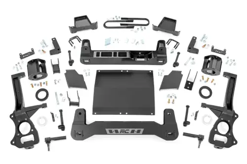 Rough Country - 110100D | Rough Country 6 Inch Lift Kit For Adaptive Ride Control Chevrolet Silverado / GMC Sierra 1500 (2025-2025) | 3.0L Turbo Diesel