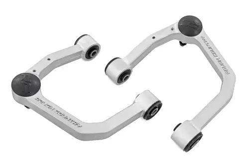 Rough Country - 72901 | Rough Country Forged Upper Control Arms For Toyota Tacoma (2024-2024) | OE Upgrade | Aluminum Finish