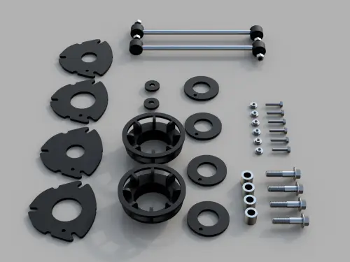 Traxda - 101080 | Traxda 1.5 Inch Front / 1.5 Inch Rear Suspension Lift Kit (2021-2024 Ford Bronco Sport, Maverick)