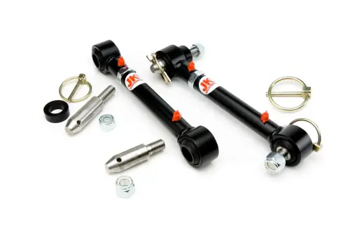 Apex Chassis - SL110 | Apex Chassis JKS Quicker Disconnect Front Sway Bar End Links For Jeep Wrangler JK (2007-2018) | 0 - 2 Inch Lift