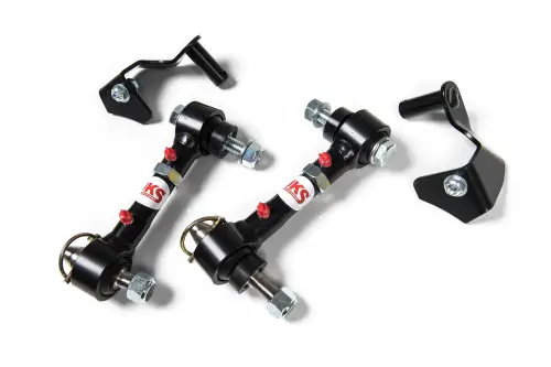 Apex Chassis - SL112 | Apex Chassis JKS Quicker Disconnect Front Sway Bar End Links For Jeep Wrangler JL / Gladiator JT (2018-2024) | 0 - 2 Inch Lift