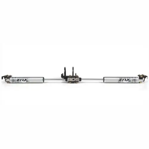 Apex Chassis - KIT178 | Apex Chassis BDS Fox Dual Steering Stabilizer With Fox Clamps For Ford F-250 / F-350 (2005-2024)