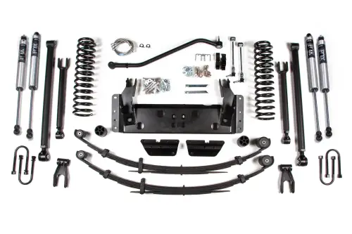 BDS Suspension - BDS1427FS | BDS Suspension 4.5 Inch Lift Kit Long Arm For Jeep Cherokee XJ (1984-2001) | Rear Axle Chrysler 8.25, Fox 2.0 Performance Series Shocks