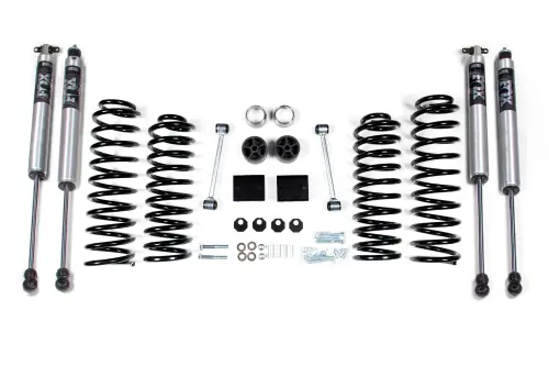 BDS Suspension - BDS1430FS | BDS Suspension 2 Inch Lift Kit With Coil Spacer For Jeep Wrangler JK 4 Door (2012-2018) | Fox 2.0 Performance Series Shocks