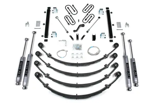 BDS Suspension - BDS1431H | BDS Suspension 5 Inch Lift Kit For Jeep Wrangler YJ (1987-1995) | NX2 Nitro Series Shocks