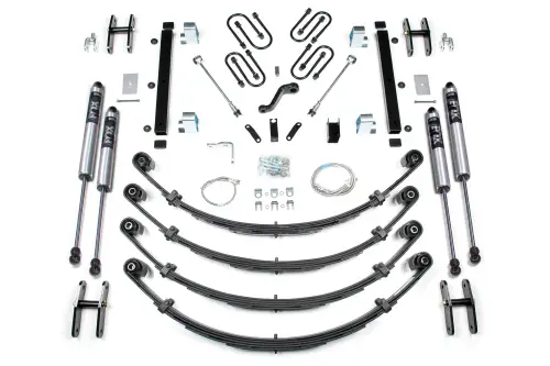 BDS Suspension - BDS1432FS | BDS Suspension 6 Inch Lift Kit For Jeep Wrangler YJ (1987-1995) | Fox 2.0 Performance Series Shocks