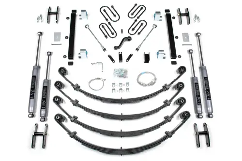 BDS Suspension - BDS1432H | BDS Suspension 6 Inch Lift Kit For Jeep Wrangler YJ (1987-1995) | NX2 Nitro Series Shocks