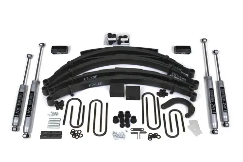 BDS Suspension - BDS148H | BDS Suspension 8 Inch Lift Kit For Chevrolet/GMC Blazer, Jimmy, V20 Suburban (1988-1991) | Leaf Springs, NX2 Nitro Series Shocks