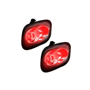 264243RD | Ford F150 15-20 & Raptor 17-20 & Super Duty 17-21 & Bronco 2021 Ultra High Power LED Mirror/Puddle Light Kit Red
