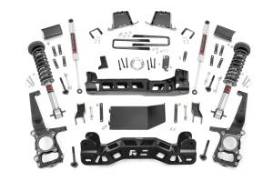 57657 | Rough Country 6 Inch Lift Kit For Ford F-150 4WD | 2014-2014 | Vertex Coilovers With V2 Rear Shocks