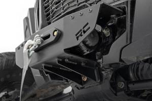 Rough Country - 93157 | Rough Country Winch Mounting Plate For Polaris RZR Turbo S 4WD | 2018-2021 | With RS6500S Winch - Image 6