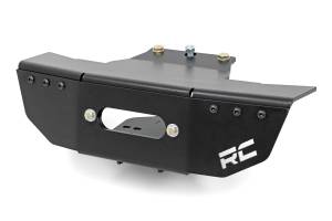 93157 | Rough Country Winch Mounting Plate For Polaris RZR Turbo S 4WD | 2018-2021 | With RS6500S Winch