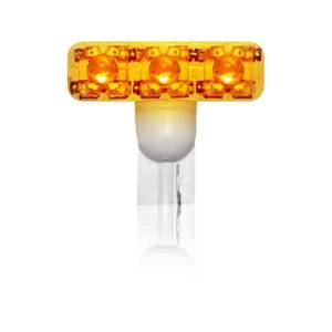 264180AMX | 194 Type 1-Watt High Power LED Bulb | Amber 5 Piece Kit
