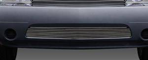 25416 | T-Rex Billet Series Bumper Grille | Horizontal | Aluminum | Polished | 1 Pc | Overlay