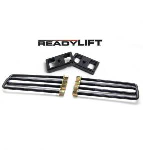 66-3111 | ReadyLift 1 Inch Rear Block & U Bolt Kit (2011-2024 Silverado, Sierra 2500 HD, 3500 HD)