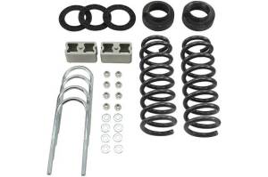 607 | Belltech 1 or 2 Inch Front / 2 Inch Rear Complete Lowering Kit without Shocks (2004-2012 Colorado/Canyon 2WD)