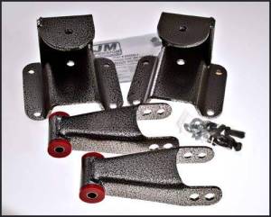 HS1139-4 | DJM Suspension 4 Inch Rear Hanger & Shackle Kit (1994-1999 Ram 1500 Pickup 2WD)