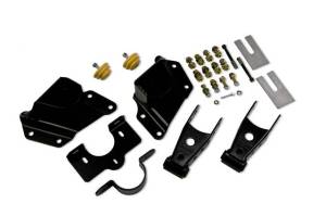 6514 | 4" Drop Leaf Spring Shackle & Hanger Kit (Front Hanger/Rear Shackle)