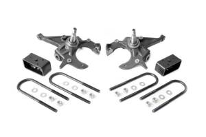 Rough Country - 724 | Rough Country 2 Inch Front | 2.5 Inch Rear Lowering Kit (1982-2003 S10, S15 Pickup) - Image 1