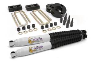 KT09130BK | 2.5 Inch Toyota Suspension Lift Kit with Tuff Country Shocks (2005-2022 Tacoma)