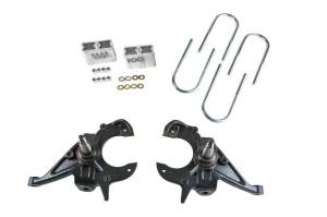 614 | Belltech 2 Inch Front / 3 Inch Rear Complete Lowering Kit without Shocks (1982-2004 S10/S15 | 1983-1997 Blazer/Jimmy 2WD)