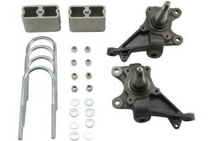 444 | Belltech 2 Inch Front / 3 Inch Rear Complete Lowering Kit without Shocks (1984-1995 Pickup 2WD)