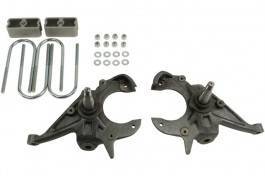 624 | Belltech 2 Inch Front /  2 Inch Rear Complete Lowering Kit without Shocks (1998-2003 Blazer/Jimmy 2WD)