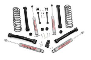 Rough Country - 636.20 | Rough Country 3.5 Inch Suspension Lift Kit w/ Premium N3 Shocks (1993-1998 ZJ Grand Cherokee 6 Cyl Models) - Image 1