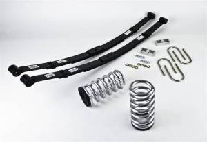 568 | Belltech 2 or 3 inch Front / 4 Inch Rear Complete Lowering Kit without Shocks (1982-2004 S10/S15 Ext & Std Cab 2WD)