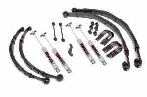 Rough Country - 675-76-8130 | 4 Inch Jeep Suspension Lift Kit w/ Premium N3 Shocks - Image 1