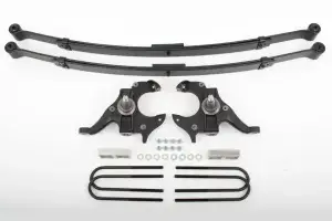 93108 | McGaughys 2 Inch Front / 4 Inch Rear Lowering Kit 1982-2003 GM S-10/Sonoma 2WD All Cabs