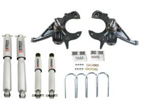 614SP | Belltech 2 Inch Front / 3 Inch Rear Complete Lowering Kit with Street Performance Shocks (1982-2004 S10/S15 | 1983-1997 Blazer/Jimmy 2WD)