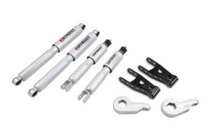 677SP | Complete 2/2 Lowering Kit with Street Performance Shocks