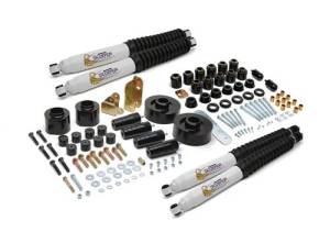 KJ09155BK | 4 Inch Jeep Combo Lift Kit with Tuff Country Shocks (1997-2006 Wrangler TJ)