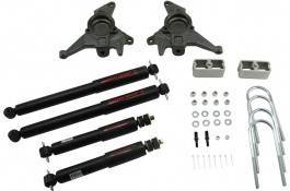 624ND | Belltech 2 Inch Front /  2 Inch Rear Complete Lowering Kit with Nitro Drop Shocks (1998-2003 Blazer/Jimmy 2WD)