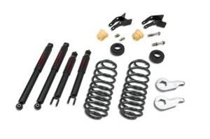 757ND | Complete 1-2/2-3 Lowering Kit with Nitro Drop Shocks